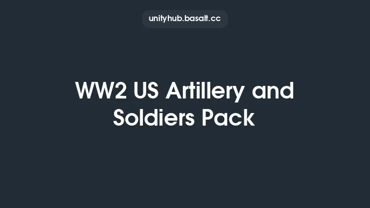 WW2 US Artillery and Soldiers Pack Thumbnail
