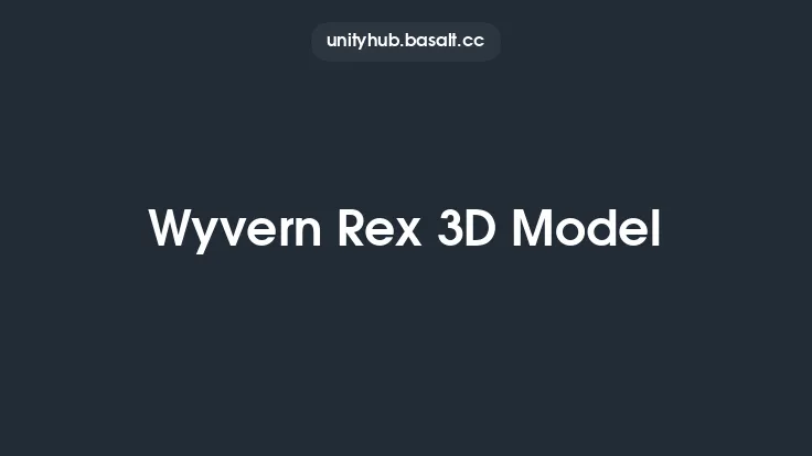 Wyvern Rex 3D Model Thumbnail