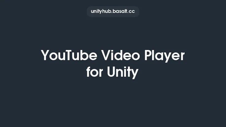YouTube Video Player for Unity Thumbnail