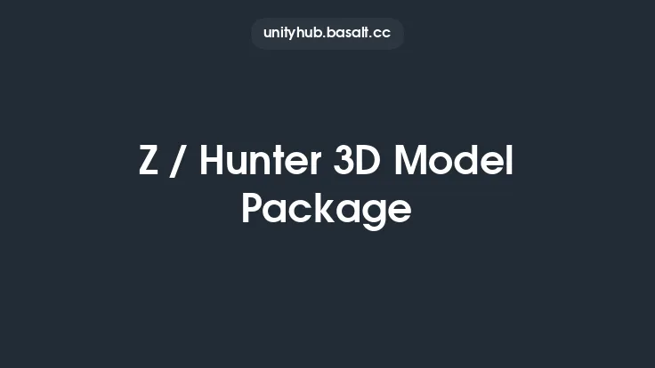 Z / Hunter 3D Model Package Thumbnail
