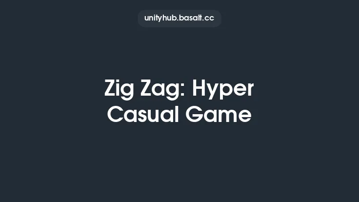 Zig Zag: Hyper Casual Game Thumbnail