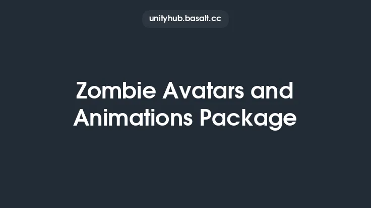 Zombie Avatars and Animations Package Thumbnail