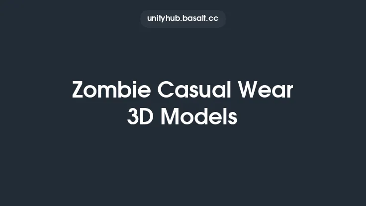 Zombie Casual Wear 3D Models Thumbnail