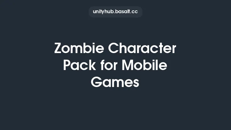 Zombie Character Pack for Mobile Games Thumbnail
