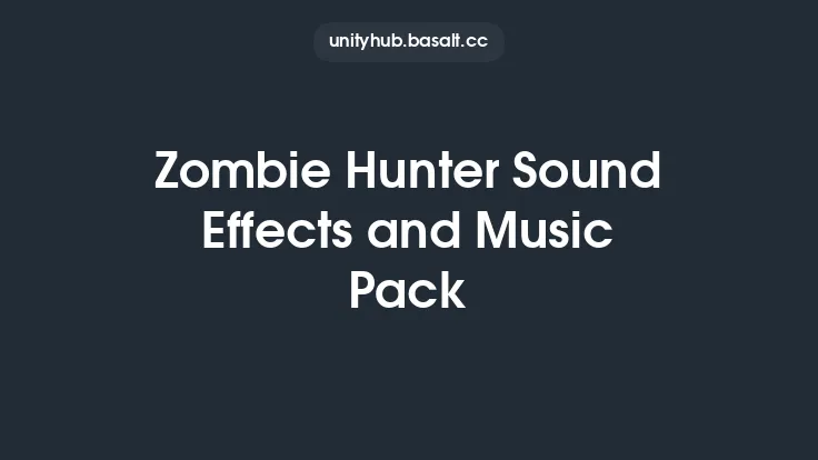 Zombie Hunter Sound Effects and Music Pack Thumbnail