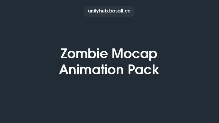 Zombie Mocap Animation Pack Thumbnail