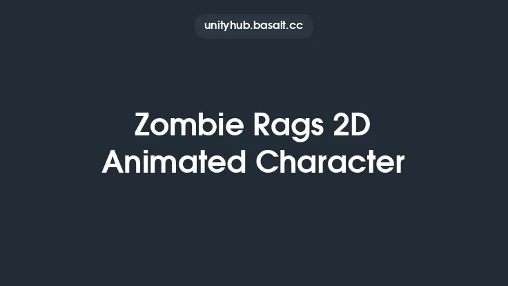Zombie Rags 2D Animated Character Thumbnail