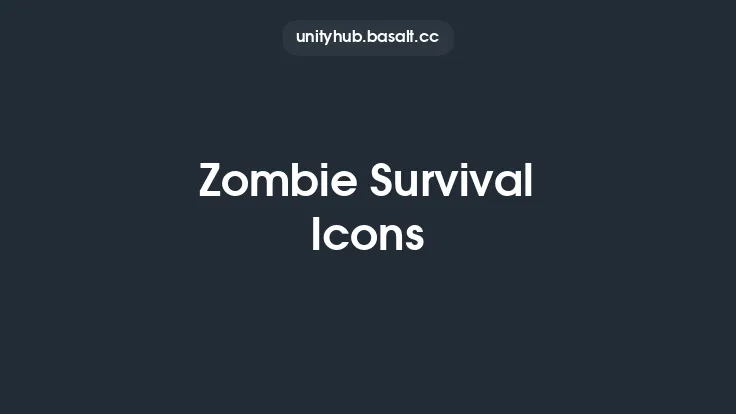 Zombie Survival Icons Thumbnail