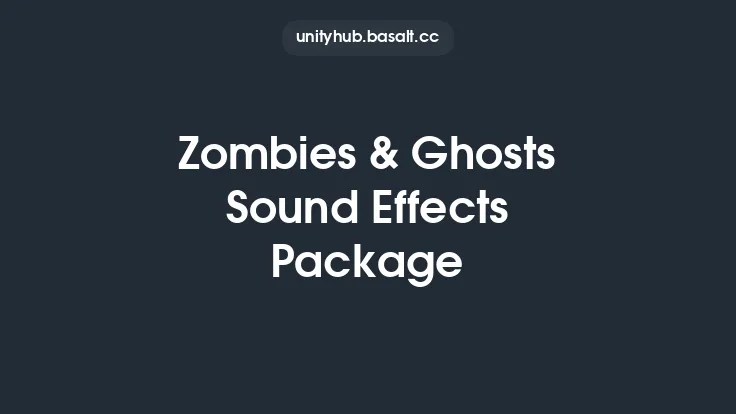 Zombies & Ghosts Sound Effects Package Thumbnail
